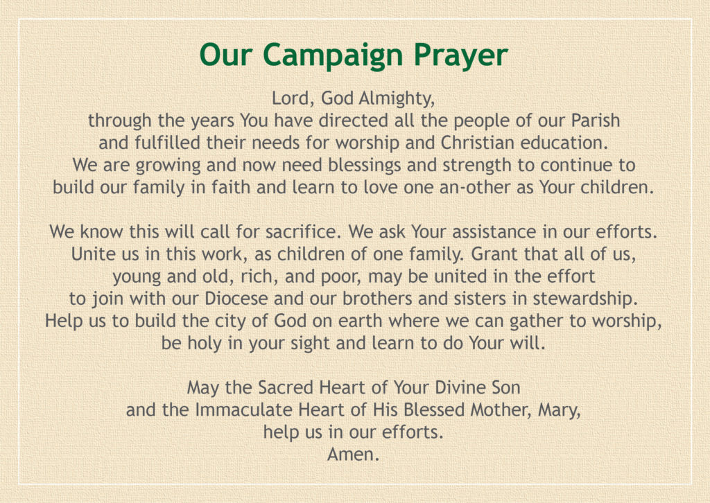 Campaign Prayer